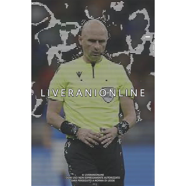 UEFA NATIONS LEAGUE 2021 gara semifinale ITALIA - SPAGNA del 06/10/2021 - nella foto: karasev serjey arbitro ©Claudio Zamagni/Agenzia Aldo Liverani s.a.s. during European UEFA Nations League 2021 semifinal soccer match between Italy and Spain at san Siro Stadium in Milan on October 06 2021 photo credit by Claudio Zamagni/Aldo Liverani Photo Agency/AGENZIA ALDO LIVERANI SAS