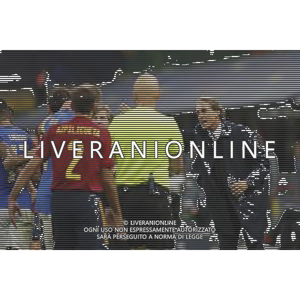 UEFA NATIONS LEAGUE 2021 gara semifinale ITALIA - SPAGNA del 06/10/2021 - nella foto: Roberto Mancini Coach (Italy) ©Claudio Zamagni/Agenzia Aldo Liverani s.a.s. during European UEFA Nations League 2021 semifinal soccer match between Italy and Spain at san Siro Stadium in Milan on October 06 2021 photo credit by Claudio Zamagni/Aldo Liverani Photo Agency/AGENZIA ALDO LIVERANI SAS