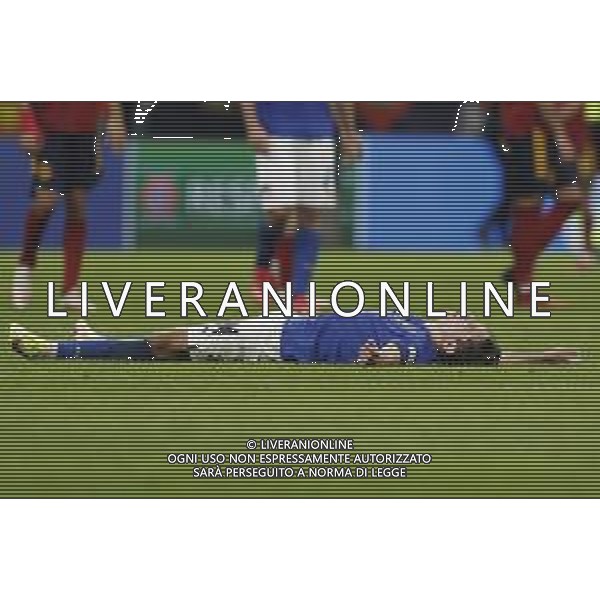 UEFA NATIONS LEAGUE 2021 gara semifinale ITALIA - SPAGNA del 06/10/2021 - nella foto: delusione Federico Chiesa (Italy) a fine gara ©Claudio Zamagni/Agenzia Aldo Liverani s.a.s. during European UEFA Nations League 2021 semifinal soccer match between Italy and Spain at san Siro Stadium in Milan on October 06 2021 photo credit by Claudio Zamagni/Aldo Liverani Photo Agency/AGENZIA ALDO LIVERANI SAS