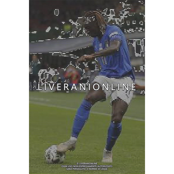 UEFA NATIONS LEAGUE 2021 gara semifinale ITALIA - SPAGNA del 06/10/2021 - nella foto: Moise Kean (Italy) ©Claudio Zamagni/Agenzia Aldo Liverani s.a.s. during European UEFA Nations League 2021 semifinal soccer match between Italy and Spain at san Siro Stadium in Milan on October 06 2021 photo credit by Claudio Zamagni/Aldo Liverani Photo Agency