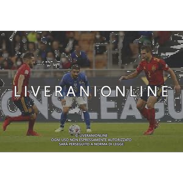 UEFA NATIONS LEAGUE 2021 gara semifinale ITALIA - SPAGNA del 06/10/2021 - nella foto: Lorenzo Insigne (Italy) ©Claudio Zamagni/Agenzia Aldo Liverani s.a.s. Lorenzo Insigne (Italy) during European UEFA Nations League 2021 semifinal soccer match between Italy and Spain at san Siro Stadium in Milan on October 06 2021 photo credit by Claudio Zamagni/Aldo Liverani Photo Agency