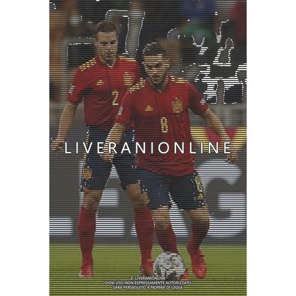 UEFA NATIONS LEAGUE 2021 gara semifinale ITALIA - SPAGNA del 06/10/2021 - nella foto: Koke Jorge Resurreccion Merodio (Spain) ©Claudio Zamagni/Agenzia Aldo Liverani s.a.s. Koke Jorge Resurreccion Merodio (Spain) during European UEFA Nations League 2021 semifinal soccer match between Italy and Spain at san Siro Stadium in Milan on October 06 2021 photo credit by Claudio Zamagni/Aldo Liverani Photo Agency
