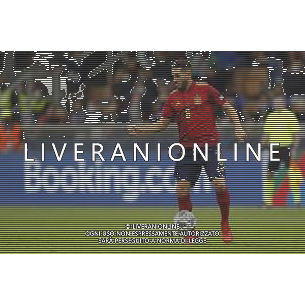 UEFA NATIONS LEAGUE 2021 gara semifinale ITALIA - SPAGNA del 06/10/2021 - nella foto: Koke Jorge Resurreccion Merodio (Spain) ©Claudio Zamagni/Agenzia Aldo Liverani s.a.s. Koke Jorge Resurreccion Merodio (Spain) during European UEFA Nations League 2021 semifinal soccer match between Italy and Spain at san Siro Stadium in Milan on October 06 2021 photo credit by Claudio Zamagni/Aldo Liverani Photo Agency