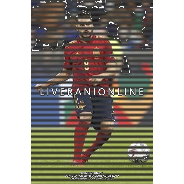 UEFA NATIONS LEAGUE 2021 gara semifinale ITALIA - SPAGNA del 06/10/2021 - nella foto: Koke Jorge Resurreccion Merodio (Spain) ©Claudio Zamagni/Agenzia Aldo Liverani s.a.s. Koke Jorge Resurreccion Merodio (Spain) during European UEFA Nations League 2021 semifinal soccer match between Italy and Spain at san Siro Stadium in Milan on October 06 2021 photo credit by Claudio Zamagni/Aldo Liverani Photo Agency