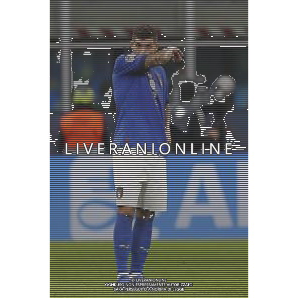 UEFA NATIONS LEAGUE 2021 gara semifinale ITALIA - SPAGNA del 06/10/2021 - nella foto: Giovanni Di Lorenzo (Italy) ©Claudio Zamagni/Agenzia Aldo Liverani s.a.s. Giovanni Di Lorenzo (Italy) during European UEFA Nations League 2021 semifinal soccer match between Italy and Spain at san Siro Stadium in Milan on October 06 2021 photo credit by Claudio Zamagni/Aldo Liverani Photo Agency