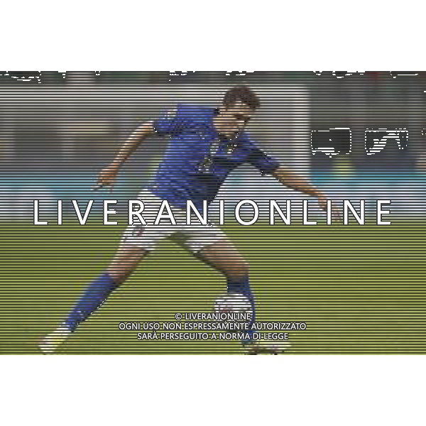 UEFA NATIONS LEAGUE 2021 gara semifinale ITALIA - SPAGNA del 06/10/2021 - nella foto: Federico Chiesa (Italy) ©Claudio Zamagni/Agenzia Aldo Liverani s.a.s. Federico Chiesa (Italy) during European UEFA Nations League 2021 semifinal soccer match between Italy and Spain at san Siro Stadium in Milan on October 06 2021 photo credit by Claudio Zamagni/Aldo Liverani Photo Agency