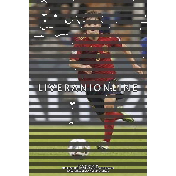 UEFA NATIONS LEAGUE 2021 gara semifinale ITALIA - SPAGNA del 06/10/2021 - nella foto: Gavi Pablo Martin Paez Gavira (Spain) ©Claudio Zamagni/Agenzia Aldo Liverani s.a.s. Gavi Pablo Martin Paez Gavira (Spain) during European UEFA Nations League 2021 semifinal soccer match between Italy and Spain at san Siro Stadium in Milan on October 06 2021 photo credit by Claudio Zamagni/Aldo Liverani Photo Agency