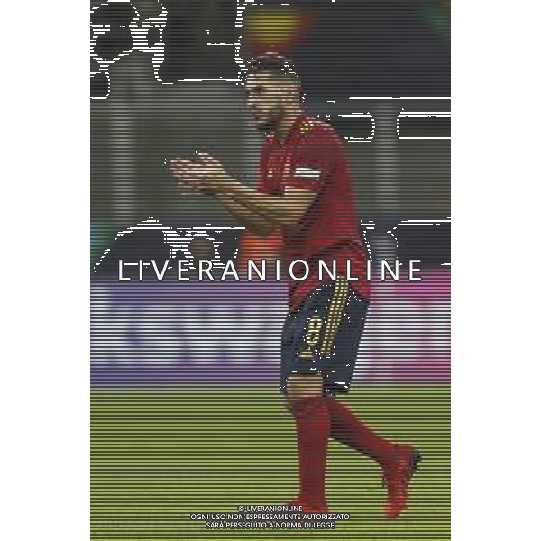 UEFA NATIONS LEAGUE 2021 gara semifinale ITALIA - SPAGNA del 06/10/2021 - nella foto: Koke Jorge Resurreccion Merodio (Spain) ©Claudio Zamagni/Agenzia Aldo Liverani s.a.s. Koke Jorge Resurreccion Merodio (Spain)during European UEFA Nations League 2021 semifinal soccer match between Italy and Spain at san Siro Stadium in Milan on October 06 2021 photo credit by Claudio Zamagni/Aldo Liverani Photo Agency