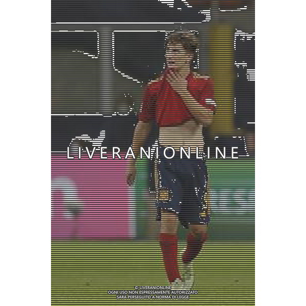 UEFA NATIONS LEAGUE 2021 gara semifinale ITALIA - SPAGNA del 06/10/2021 - nella foto: Gavi Pablo Martin Paez Gavira (Spain) ©Claudio Zamagni/Agenzia Aldo Liverani s.a.s. Gavi Pablo Martin Paez Gavira (Spain) during European UEFA Nations League 2021 semifinal soccer match between Italy and Spain at san Siro Stadium in Milan on October 06 2021 photo credit by Claudio Zamagni/Aldo Liverani Photo Agency