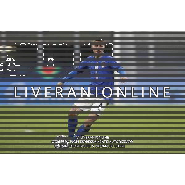 UEFA NATIONS LEAGUE 2021 gara semifinale ITALIA - SPAGNA del 06/10/2021 - nella foto: Marco Verratti (Italy) ©Claudio Zamagni/Agenzia Aldo Liverani s.a.s. Marco Verratti (Italy) during European UEFA Nations League 2021 semifinal soccer match between Italy and Spain at san Siro Stadium in Milan on October 06 2021 photo credit by Claudio Zamagni/Aldo Liverani Photo Agency