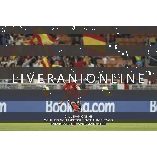 UEFA NATIONS LEAGUE 2021 gara semifinale ITALIA - SPAGNA del 06/10/2021 - nella foto: Koke Jorge Resurreccion Merodio (Spain) ©Claudio Zamagni/Agenzia Aldo Liverani s.a.s. Koke Jorge Resurreccion Merodio (Spain) during European UEFA Nations League 2021 semifinal soccer match between Italy and Spain at san Siro Stadium in Milan on October 06 2021 photo credit by Claudio Zamagni/Aldo Liverani Photo Agency