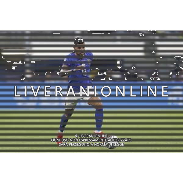 UEFA NATIONS LEAGUE 2021 gara semifinale ITALIA - SPAGNA del 06/10/2021 - nella foto: Emerson Palmieri (Italy) ©Claudio Zamagni/Agenzia Aldo Liverani s.a.s. Emerson Palmieri (Italy) during European UEFA Nations League 2021 semifinal soccer match between Italy and Spain at san Siro Stadium in Milan on October 06 2021 photo credit by Claudio Zamagni/Aldo Liverani Photo Agency