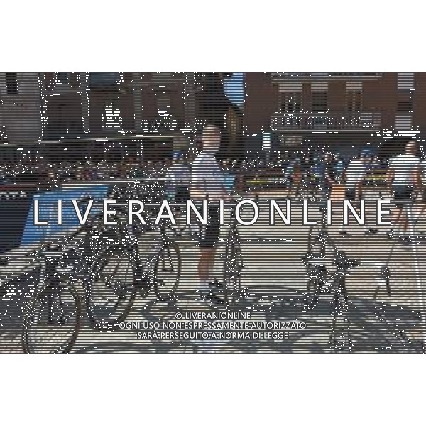 07-10-2021 Giro Del Piemonte; 2021, Gazprom - Rusvelo; Rocca Canavese; ©SIROTTI/AGENZIA ALDO LIVERANI SAS