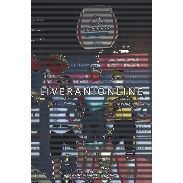 07-10-2021 Giro Del Piemonte; 2021, Bora - Hansgrohe; 2021, Qhubeka - Nexthash; 2021, Jumbo - Visma; Walls, Matthew; Nizzolo, Giacomo; Kooij, Olav; Borgosesia; ©SIROTTI/AGENZIA ALDO LIVERANI SAS
