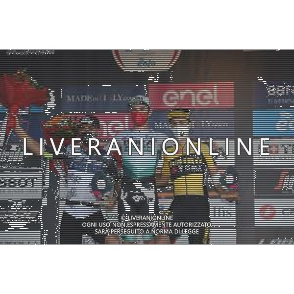 07-10-2021 Giro Del Piemonte; 2021, Bora - Hansgrohe; 2021, Qhubeka - Nexthash; 2021, Jumbo - Visma; Walls, Matthew; Nizzolo, Giacomo; Kooij, Olav; Borgosesia; ©SIROTTI/AGENZIA ALDO LIVERANI SAS