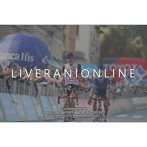 09-10-2021 Giro Di Lombardia; 2021, Uae - Emirates; 2021, Deceuninck - Quick Step; Pogacar, Tadej; Masnada, Fausto; Bergamo; ©SIROTTI/AG. ALDO LIVERANI SAS