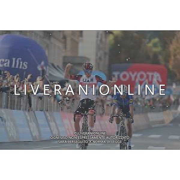09-10-2021 Giro Di Lombardia; 2021, Uae - Emirates; 2021, Deceuninck - Quick Step; Pogacar, Tadej; Masnada, Fausto; Bergamo; ©SIROTTI/AG. ALDO LIVERANI SAS