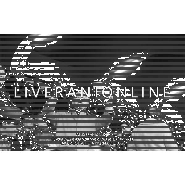 RETROSPETTIVA GIUSEPPE (PEPPINO) PRISCO AVVOCATO E VICE PRESIDENTE INTER CALCIO NELLA FOTO IN TRIBUNA SUGLI SPALTI DELLO STADIO SAN SIRO A MILANO DURANTE IL DERBY CAMPIONATO 1988-1989 ©Archivio Giovanni Liverani/AG ALDO LIVERANI SAS