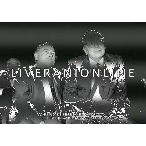 RETROSPETTIVA BETTINO CRAXI POLITICO NELLA FOTO BETTINO CRAXI NELL\'ANNO 1989 CON RENATO MASSARI AG ALDO LIVERANI SAS  