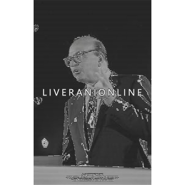 RETROSPETTIVA BETTINO CRAXI POLITICO NELLA FOTO BETTINO CRAXI A MILANO NELL\'ANNO 1989 AL CONGRESSO DEL PSI AG ALDO LIVERANI SAS 