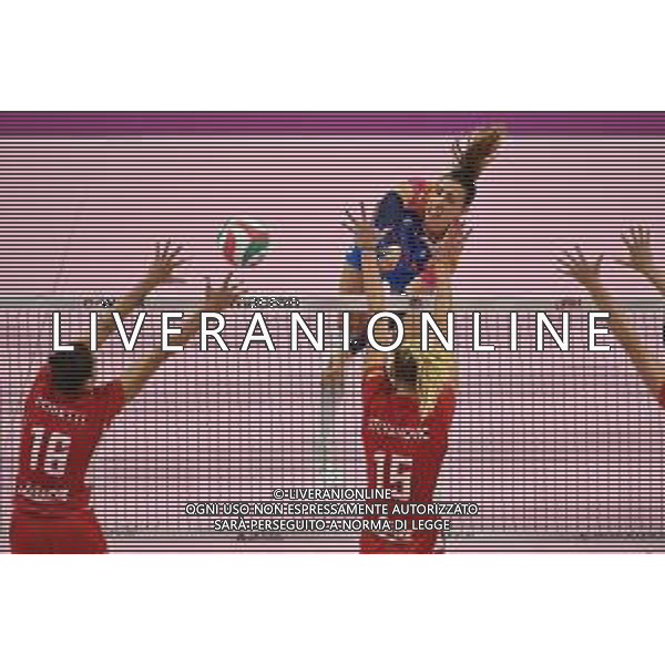 © TVRG Alessia Gennari (Monza) Unet E-Work Busto Arsizio vs Vero Volley Monza Campionato Serie A1 femminile - 1a giornata Busto Arsizio (VA) 09-10-2021 E-Work Arena foto Roberto Garavaglia/ag. Aldo Liverani sas/AGENZIA ALDO LIVERANI SAS