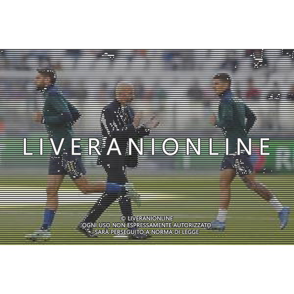 UEFA NATIONS LEAGUE 2021 ITALIA - BELGIO del 10/10/2021 - nella foto: Domenico Berardi (Italy)gian luca vialli Giovanni Di Lorenzo (Italy) ©Claudio Zamagni/Agenzia Aldo Liverani s.a.s. during European UEFA Nations League 2021 soccer match between Italy and Belgium at Juventus Stadium in Turin on October 10 2021 photo credit by Claudio Zamagni/Aldo Liverani Photo Agency