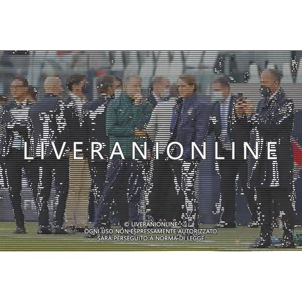 UEFA NATIONS LEAGUE 2021 ITALIA - BELGIO del 10/10/2021 - nella foto: Roberto Mancini Coach (Italy) ©Claudio Zamagni/Agenzia Aldo Liverani s.a.s. during European UEFA Nations League 2021 soccer match between Italy and Belgium at Juventus Stadium in Turin on October 10 2021 photo credit by Claudio Zamagni/Aldo Liverani Photo Agency