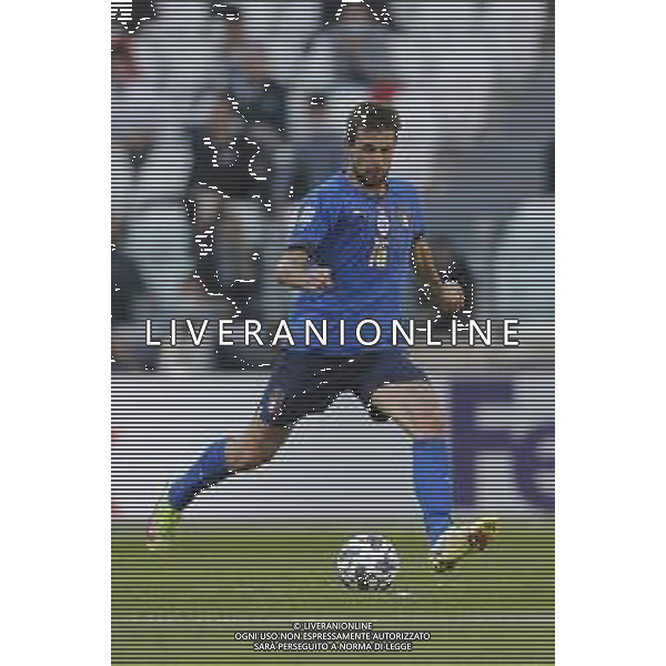 UEFA NATIONS LEAGUE 2021 ITALIA - BELGIO del 10/10/2021 - nella foto: Francesco Acerbi (Italy) ©Claudio Zamagni/Agenzia Aldo Liverani s.a.s. during European UEFA Nations League 2021 soccer match between Italy and Belgium at Juventus Stadium in Turin on October 10 2021 photo credit by Claudio Zamagni/Aldo Liverani Photo Agency