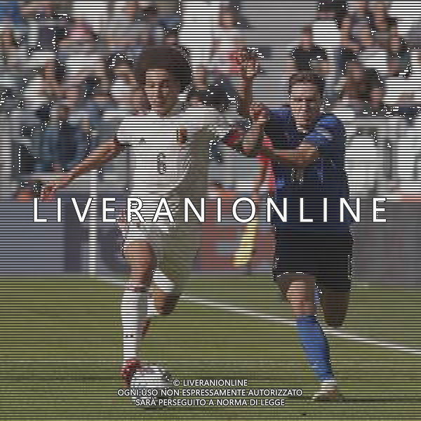 UEFA NATIONS LEAGUE 2021 ITALIA - BELGIO del 10/10/2021 - nella foto: Axel Witsel (Belgium) Federico Chiesa (Italy) ©Claudio Zamagni/Agenzia Aldo Liverani s.a.s. during European UEFA Nations League 2021 soccer match between Italy and Belgium at Juventus Stadium in Turin on October 10 2021 photo credit by Claudio Zamagni/Aldo Liverani Photo Agency