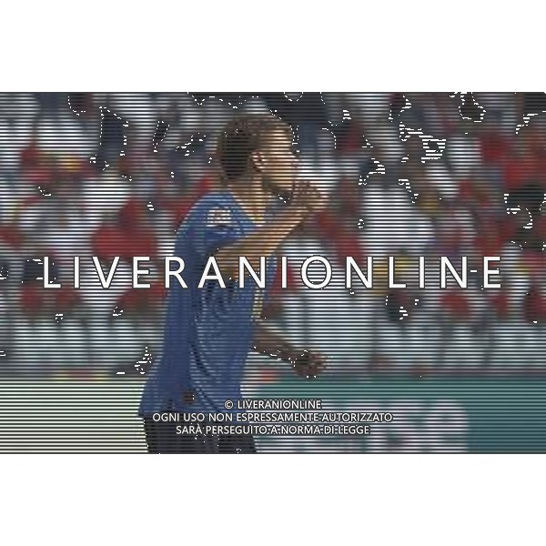 UEFA NATIONS LEAGUE 2021 ITALIA - BELGIO del 10/10/2021 - nella foto: Esultanza Nicolo Barella (Italy)dopo il goal ©Claudio Zamagni/Agenzia Aldo Liverani s.a.s. during European UEFA Nations League 2021 soccer match between Italy and Belgium at Juventus Stadium in Turin on October 10 2021 photo credit by Claudio Zamagni/Aldo Liverani Photo Agency