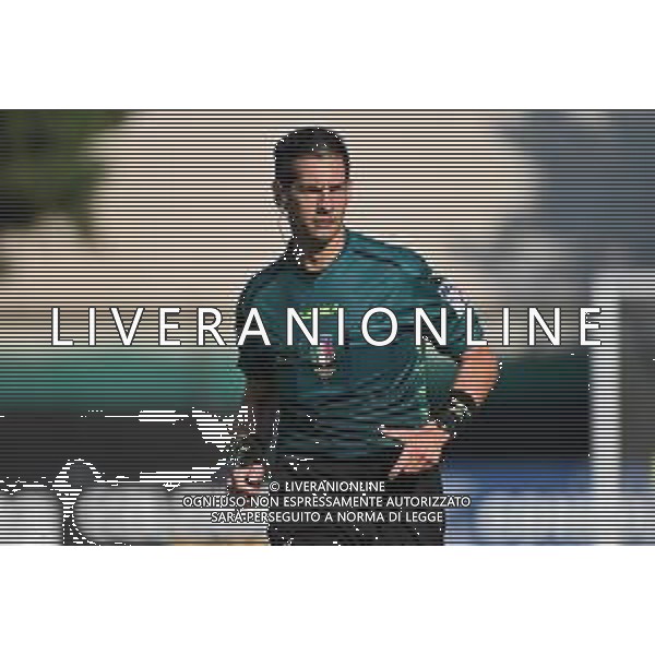 © TVRG l\'arbitro Andrea Bordin di Bassano del Grappa Pro Sesto vs Pro Patria Campionato Serie C girone A - 8a giornata Sesto San Giovanni (MI) 10-10-2021 Stadio Ernesto Breda foto Roberto Garavaglia/ag. Aldo Liverani sas/AGENZIA ALDO LIVERANI SAS