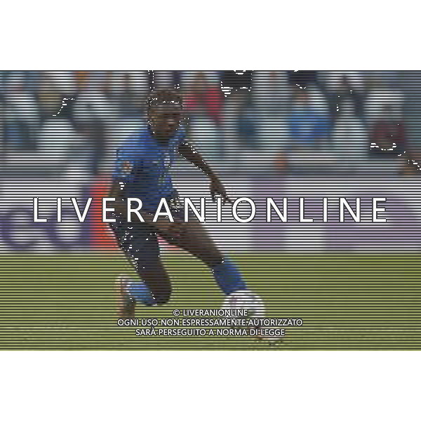 UEFA NATIONS LEAGUE 2021 ITALIA - BELGIO del 10/10/2021 - nella foto: Moise Kean (Italy) ©Claudio Zamagni/Agenzia Aldo Liverani s.a.s. during European UEFA Nations League 2021 soccer match between Italy and Belgium at Juventus Stadium in Turin on October 10 2021 photo credit by Claudio Zamagni/Aldo Liverani Photo Agency