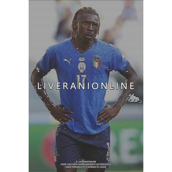 UEFA NATIONS LEAGUE 2021 ITALIA - BELGIO del 10/10/2021 - nella foto: Moise Kean (Italy) ©Claudio Zamagni/Agenzia Aldo Liverani s.a.s. during European UEFA Nations League 2021 soccer match between Italy and Belgium at Juventus Stadium in Turin on October 10 2021 photo credit by Claudio Zamagni/Aldo Liverani Photo Agency