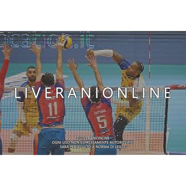 ¬© TVRG Yoandy Leal (Modena) Vero Volley Monza vs Leo Shoes PerkinElmer Modena Campionato SuperLega Credem Banca - 1a giornata Monza 10-10-2021 Arena di Monza foto Roberto Garavaglia/ag. Aldo Liverani sas/AGENZIA ALDO LIVERANI SAS