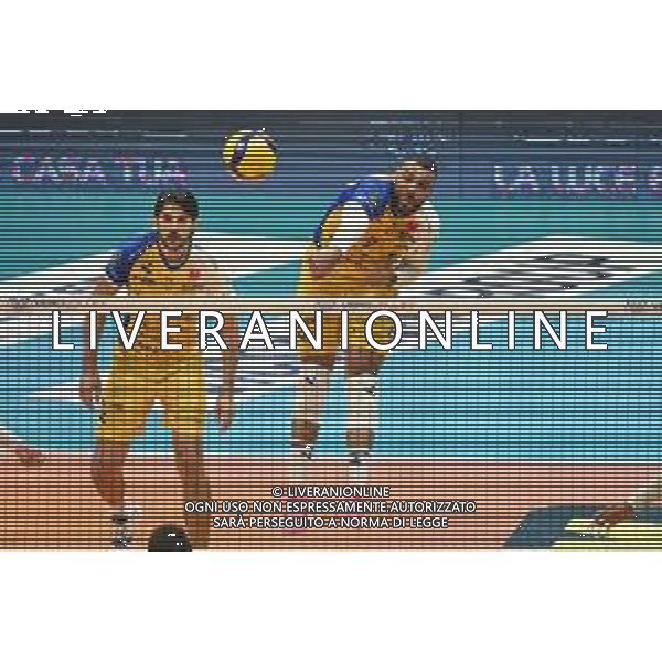 ¬© TVRG Earvin Ngapeth (Modena) Vero Volley Monza vs Leo Shoes PerkinElmer Modena Campionato SuperLega Credem Banca - 1a giornata Monza 10-10-2021 Arena di Monza foto Roberto Garavaglia/ag. Aldo Liverani sas/AGENZIA ALDO LIVERANI SAS