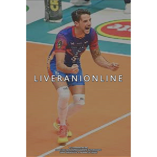 © TVRG Santiago Orduna (Monza) Vero Volley Monza vs Leo Shoes PerkinElmer Modena Campionato SuperLega Credem Banca - 1a giornata Monza 10-10-2021 Arena di Monza foto Roberto Garavaglia/ag. Aldo Liverani sas/AGENZIA ALDO LIVERANI SAS