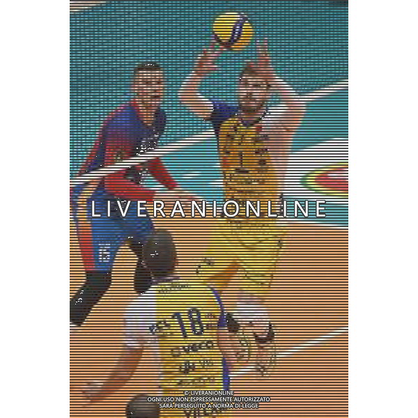¬© TVRG Bruno Mossa de Rezende (Modena) Vero Volley Monza vs Leo Shoes PerkinElmer Modena Campionato SuperLega Credem Banca - 1a giornata Monza 10-10-2021 Arena di Monza foto Roberto Garavaglia/ag. Aldo Liverani sas/AGENZIA ALDO LIVERANI SAS