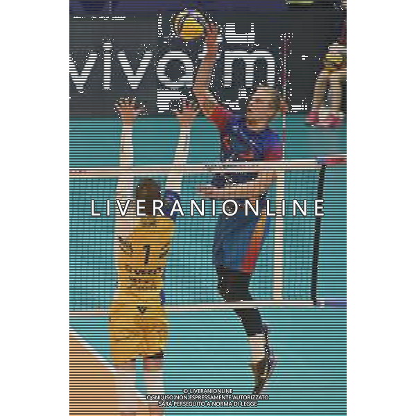 ¬© TVRG Donovan Dzavoronok (Monza) Vero Volley Monza vs Leo Shoes PerkinElmer Modena Campionato SuperLega Credem Banca - 1a giornata Monza 10-10-2021 Arena di Monza foto Roberto Garavaglia/ag. Aldo Liverani sas/AGENZIA ALDO LIVERANI SAS