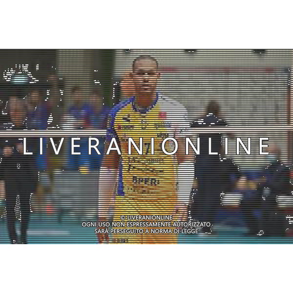 © TVRG Yoandy Leal (Modena) Vero Volley Monza vs Leo Shoes PerkinElmer Modena Campionato SuperLega Credem Banca - 1a giornata Monza 10-10-2021 Arena di Monza foto Roberto Garavaglia/ag. Aldo Liverani sas/AGENZIA ALDO LIVERANI SAS