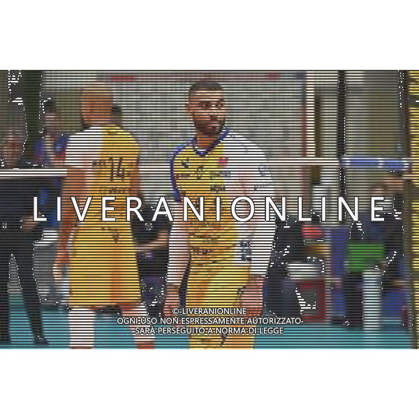 ¬© TVRG Earvin Ngapeth (Modena) Vero Volley Monza vs Leo Shoes PerkinElmer Modena Campionato SuperLega Credem Banca - 1a giornata Monza 10-10-2021 Arena di Monza foto Roberto Garavaglia/ag. Aldo Liverani sas/AGENZIA ALDO LIVERANI SAS