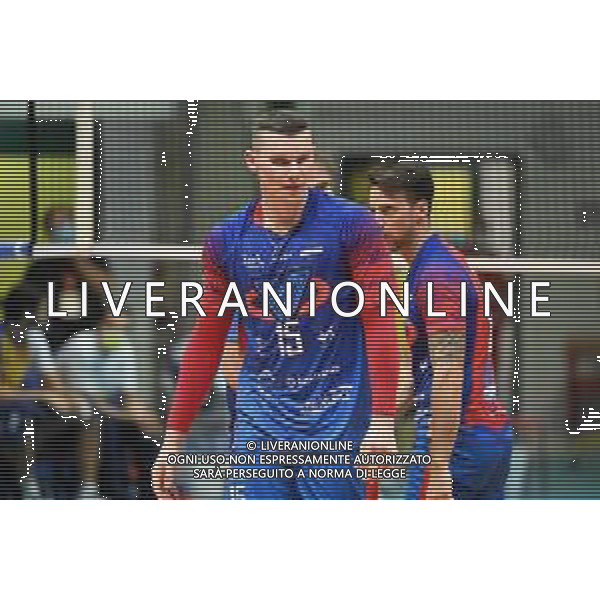 ¬© TVRG Vlad Davyskiba (Monza) Vero Volley Monza vs Leo Shoes PerkinElmer Modena Campionato SuperLega Credem Banca - 1a giornata Monza 10-10-2021 Arena di Monza foto Roberto Garavaglia/ag. Aldo Liverani sas/AGENZIA ALDO LIVERANI SAS