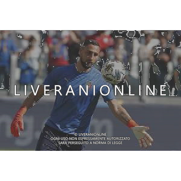 UEFA NATIONS LEAGUE 2021 ITALIA - BELGIO del 10/10/2021 - nella foto: Gianluigi Donnarumma (Italy) ©Claudio Zamagni/Agenzia Aldo Liverani s.a.s. during European UEFA Nations League 2021 soccer match between Italy and Belgium at Juventus Stadium in Turin on October 10 2021 photo credit by Claudio Zamagni/Aldo Liverani Photo Agency/AGENZIA ALDO LIVERANI SAS
