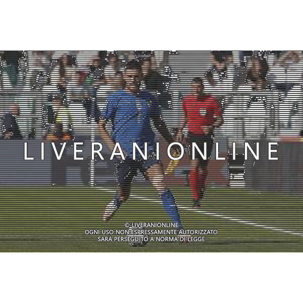 UEFA NATIONS LEAGUE 2021 ITALIA - BELGIO del 10/10/2021 - nella foto: Lorenzo Pellegrini (Italy) ©Claudio Zamagni/Agenzia Aldo Liverani s.a.s. Lorenzo Pellegrini (Italy) during European UEFA Nations League 2021 soccer match between Italy and Belgium at Juventus Stadium in Turin on October 10 2021 photo credit by Claudio Zamagni/Aldo Liverani Photo Agency/AGENZIA ALDO LIVERANI SAS