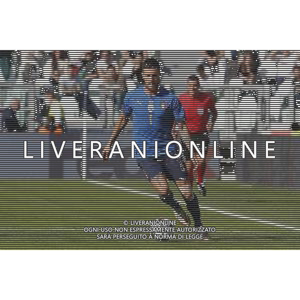 UEFA NATIONS LEAGUE 2021 ITALIA - BELGIO del 10/10/2021 - nella foto: Lorenzo Pellegrini (Italy) ©Claudio Zamagni/Agenzia Aldo Liverani s.a.s. Lorenzo Pellegrini (Italy) during European UEFA Nations League 2021 soccer match between Italy and Belgium at Juventus Stadium in Turin on October 10 2021 photo credit by Claudio Zamagni/Aldo Liverani Photo Agency/AGENZIA ALDO LIVERANI SAS