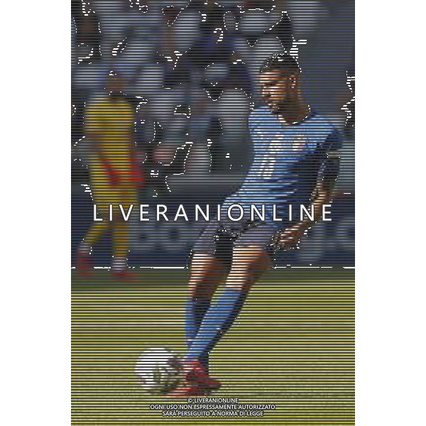 UEFA NATIONS LEAGUE 2021 ITALIA - BELGIO del 10/10/2021 - nella foto: Emerson Palmieri (Italy) ©Claudio Zamagni/Agenzia Aldo Liverani s.a.s. Emerson Palmieri (Italy) during European UEFA Nations League 2021 soccer match between Italy and Belgium at Juventus Stadium in Turin on October 10 2021 photo credit by Claudio Zamagni/Aldo Liverani Photo Agency/AGENZIA ALDO LIVERANI SAS