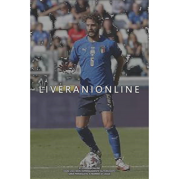 UEFA NATIONS LEAGUE 2021 ITALIA - BELGIO del 10/10/2021 - nella foto: Manuel Locatelli (Italy) ©Claudio Zamagni/Agenzia Aldo Liverani s.a.s. Manuel Locatelli (Italy) during European UEFA Nations League 2021 soccer match between Italy and Belgium at Juventus Stadium in Turin on October 10 2021 photo credit by Claudio Zamagni/Aldo Liverani Photo Agency/AGENZIA ALDO LIVERANI SAS
