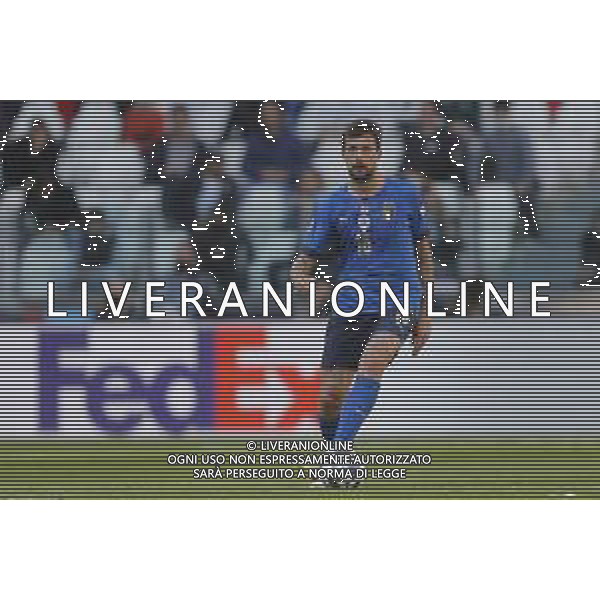 UEFA NATIONS LEAGUE 2021 ITALIA - BELGIO del 10/10/2021 - nella foto: Francesco Acerbi (Italy) ©Claudio Zamagni/Agenzia Aldo Liverani s.a.s. Francesco Acerbi (Italy) during European UEFA Nations League 2021 soccer match between Italy and Belgium at Juventus Stadium in Turin on October 10 2021 photo credit by Claudio Zamagni/Aldo Liverani Photo Agency/AGENZIA ALDO LIVERANI SAS
