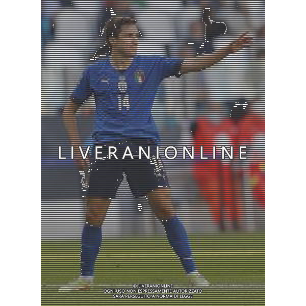 UEFA NATIONS LEAGUE 2021 ITALIA - BELGIO del 10/10/2021 - nella foto: Federico Chiesa (Italy) ©Claudio Zamagni/Agenzia Aldo Liverani s.a.s. Emerson Palmieri (Italy) during European UEFA Nations League 2021 soccer match between Italy and Belgium at Juventus Stadium in Turin on October 10 2021 photo credit by Claudio Zamagni/Aldo Liverani Photo Agency/AGENZIA ALDO LIVERANI SAS