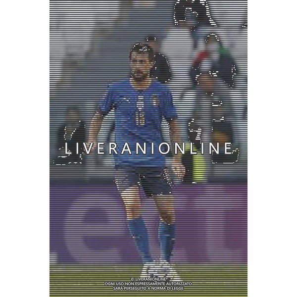 UEFA NATIONS LEAGUE 2021 ITALIA - BELGIO del 10/10/2021 - nella foto: Francesco Acerbi (Italy) ©Claudio Zamagni/Agenzia Aldo Liverani s.a.s. Francesco Acerbi (Italy) during European UEFA Nations League 2021 soccer match between Italy and Belgium at Juventus Stadium in Turin on October 10 2021 photo credit by Claudio Zamagni/Aldo Liverani Photo Agency/AGENZIA ALDO LIVERANI SAS