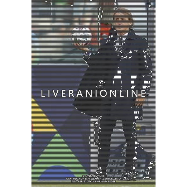 UEFA NATIONS LEAGUE 2021 ITALIA - BELGIO del 10/10/2021 - nella foto: Roberto Mancini Coach (Italy) ©Claudio Zamagni/Agenzia Aldo Liverani s.a.s. Roberto Mancini Coach (Italy) during European UEFA Nations League 2021 soccer match between Italy and Belgium at Juventus Stadium in Turin on October 10 2021 photo credit by Claudio Zamagni/Aldo Liverani Photo Agency/AGENZIA ALDO LIVERANI SAS